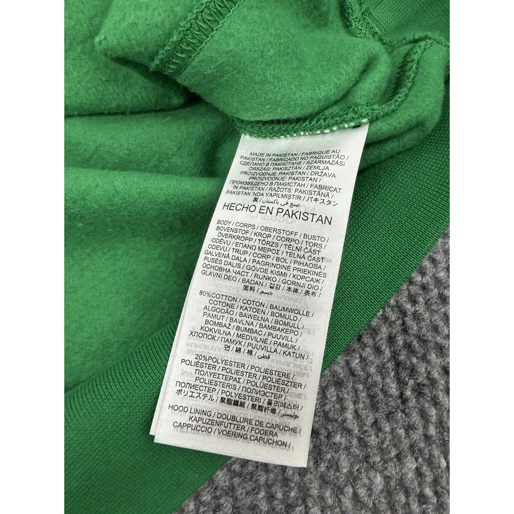 Philadelphia Eagles Men's 2XL Nike Throwback Logo Kelly Green Hoodie - *Read*
